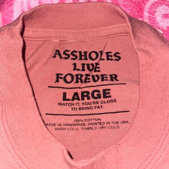 Assholes live forever, long sleeve shirt - Picture 3 of 4